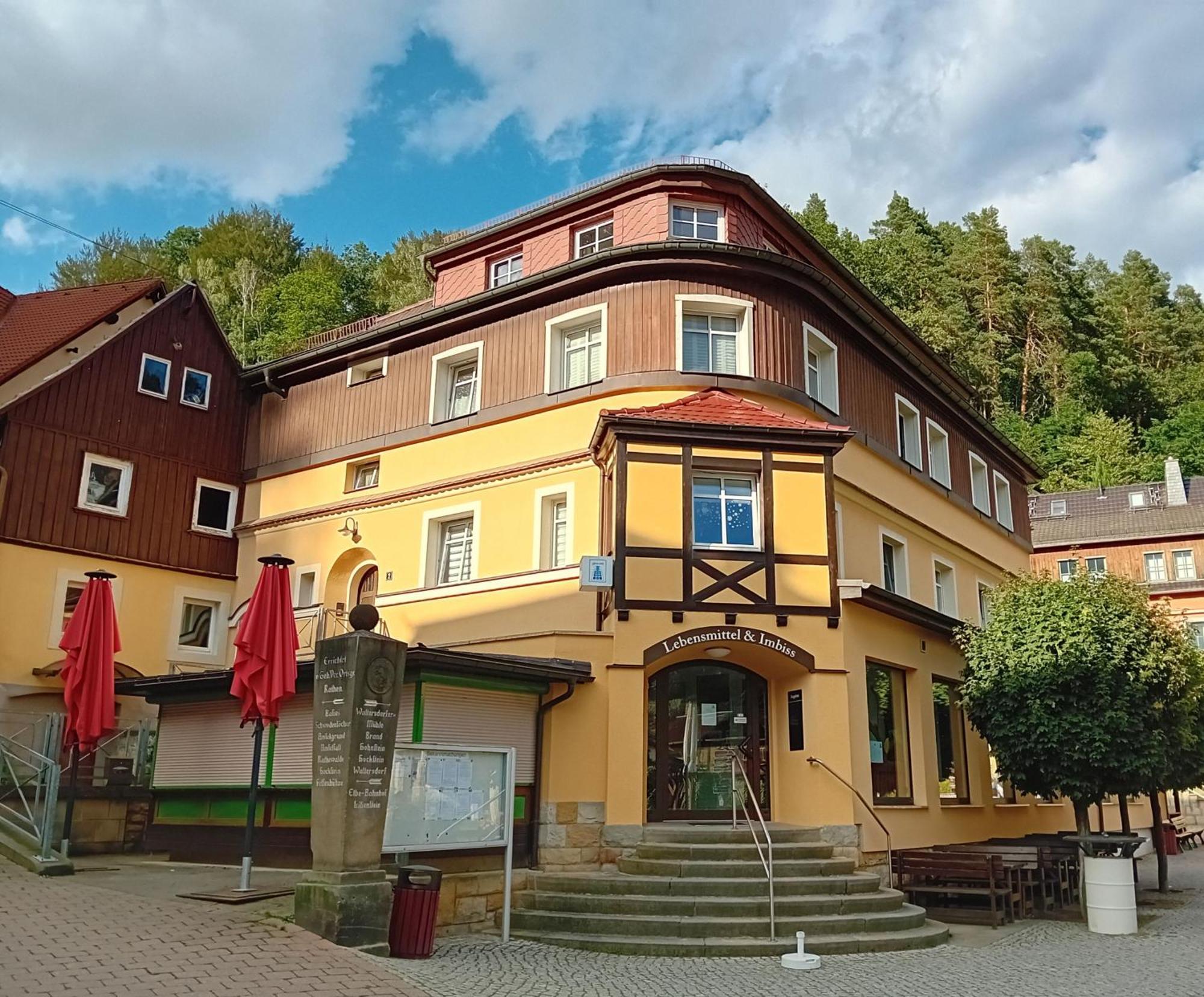 Ferienwohnung Zum Dorfladen Rathen Exterior photo